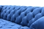 Preview: MODELL "CHESTERFIELD MAJESTIC" 3 SITZER SOFA IN SAMTSTOFF VELVET wie abgebildet !